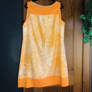 Don Caster Orange Dress